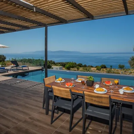 Lefka With Private Infinity Pool & Panoramic Sea Views 别墅 *