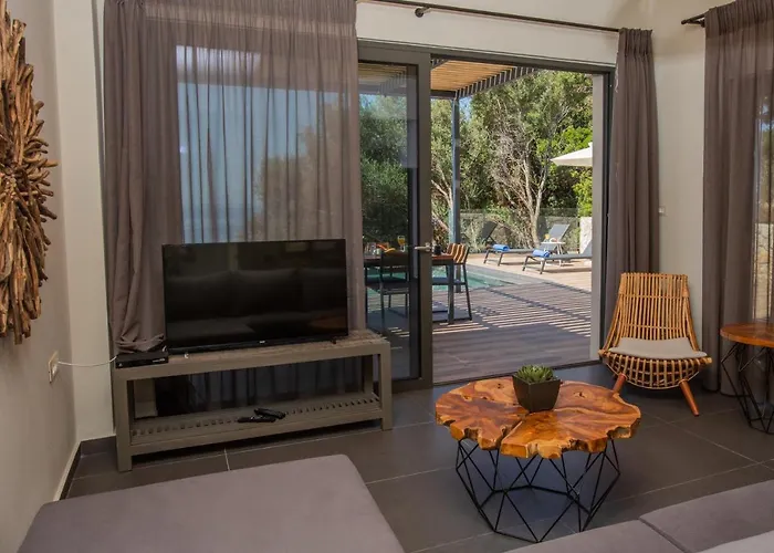 Villa Brand New Lefka With Private Pool At Platies